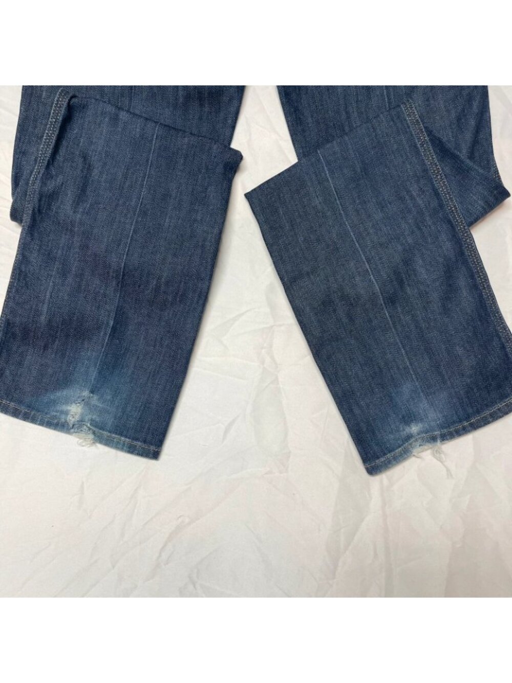 7 For All Mankind Colette Straight Leg Jeans Dark Wash Size 30 - Picture 3 of 8